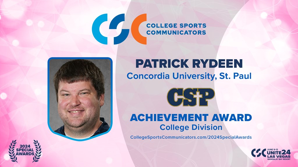 2024 Special Awards Salute: Patrick Rydeen - CSC Achievement Award